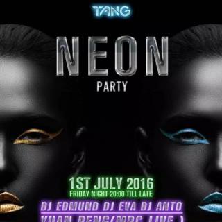今晚7月1日 周五 北京TANG CLUB 荧光派对 Neon Party