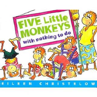 【艾玛读绘本】适合暑假听的Five Little Monkeys with Nothing to Do