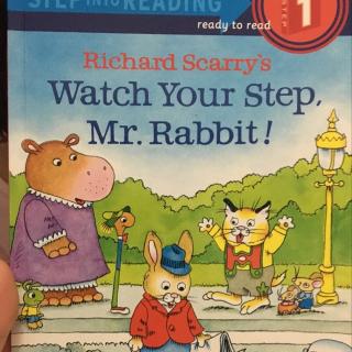 watch your step Mr.rabbit解读