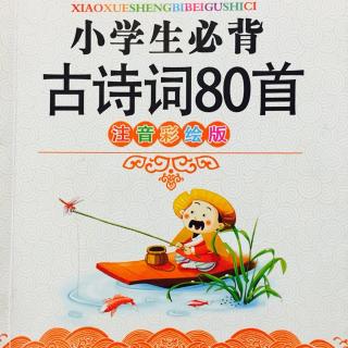 《小学生必背古诗词80首》——题西林壁（朗诵：璐璐）