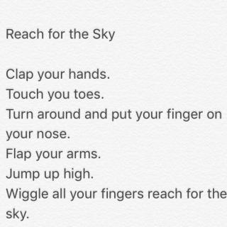 英文童谣Reach for the Sky