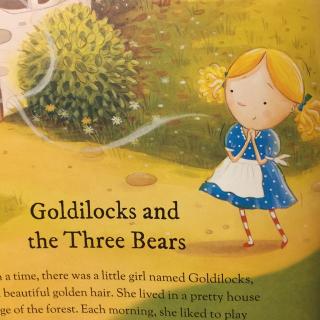 【英文】男神麻读故事-goldilocks and the 3bears【微博@Nelson男神总司令