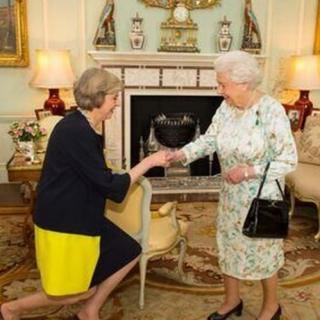 英国史上第二位女首相特雷莎·梅发表就职演说