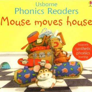 Usborne Phonics Readers -12 Mouse moves house