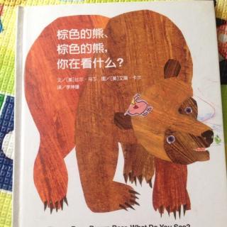 【Andy读绘本】Brown Bear, Brown Bear, What Do You See