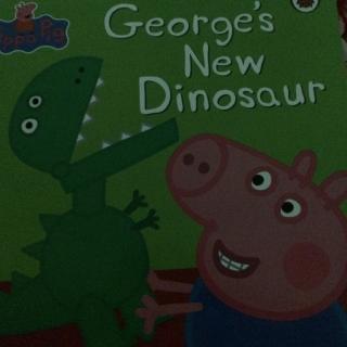 George's new dinosaur