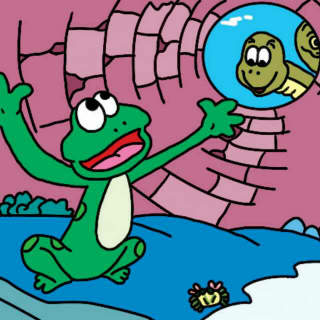 动物故事之《小青蛙的生日》