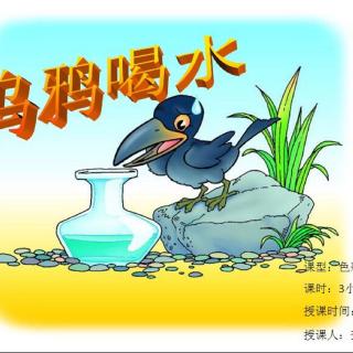 乌鸦喝水