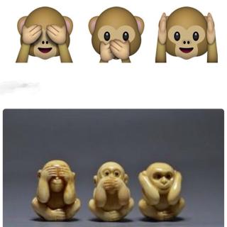三不猴emoji图片