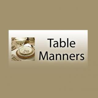 饭桌礼仪002 Table manners.