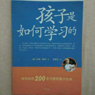 孩子是如何学习的 第1章 孩子的游戏和试验(1)