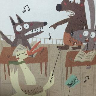 笨狼的故事【24】—— 谁的音乐书