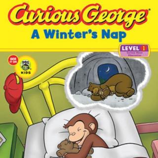 英文分级阅读：好奇乔治7 <Curious George：A Winter's Nap> 470L