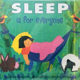 Sleep is for everyone 