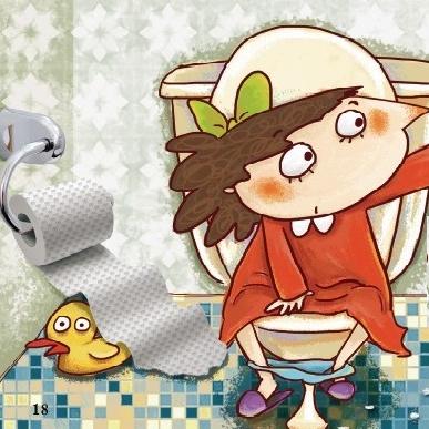 《拉便便的时候太无聊》