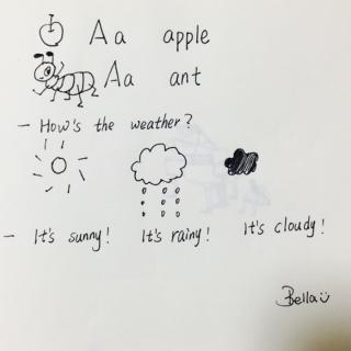 A a apple ant