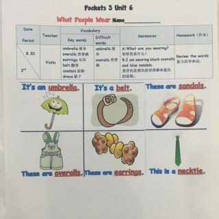 POCKETS 3 unit 6 period 3