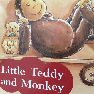 体验英语-little teddy and  monkey