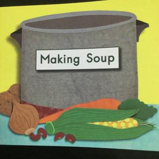 making soup
