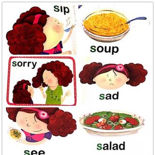 自然拼读01 Sally likes soup 