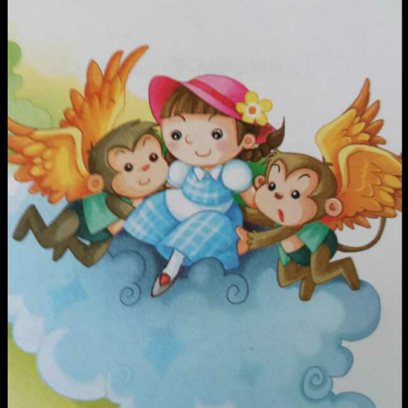 《绿野仙踪》第十四节《飞猴的帮助》