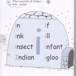 自然拼读26个字母之i