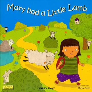 Childs Play儿歌洞洞书第二辑 - Mary had a little Lamb 歌曲版