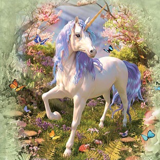 The Unicorn in the Garden