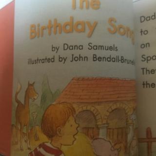 The birthday song