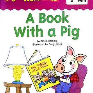 a book with a pig 