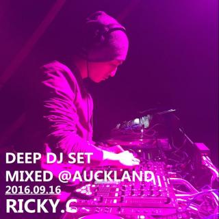 Deep DJ Set Mixed @Auckland(2016.09.16)