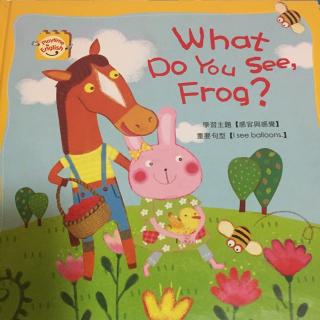 日有所诵之what do you see,frog?