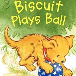 biscuit plays ball