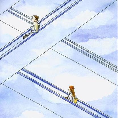 就像是一场,分开旅行,关上一扇门,各自转身,走向未知的远方.