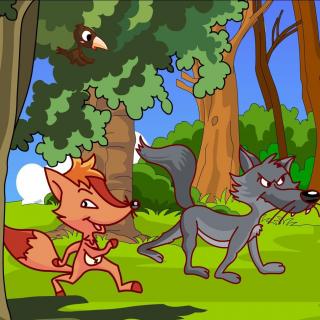 格林童话《狼和狐狸》家族版