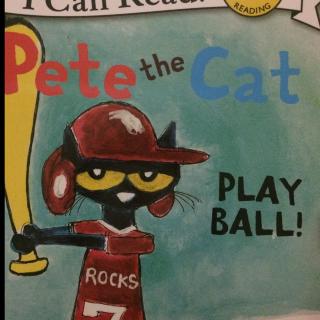 Pete the cat-play ball