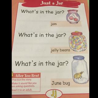 自然拼读小阅读Just a jar