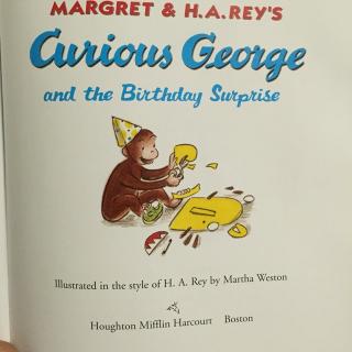 Curious George and the birthday surprise