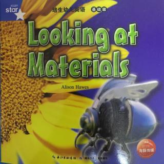 Meredith晚安英文之Looking at Materials