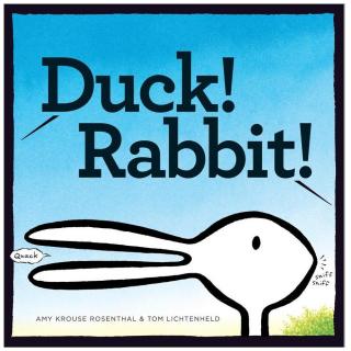 【Julia美语】英语版-Duck! Rabbit! 鸭子！兔子！