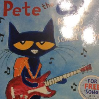 pete the cat. Rocking in my school shoes.