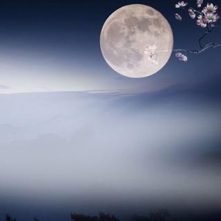 吴丰《月亮的邮戳印在天上，星星的眼睛闪烁在远方》