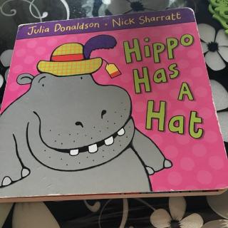 Hippo has a hat