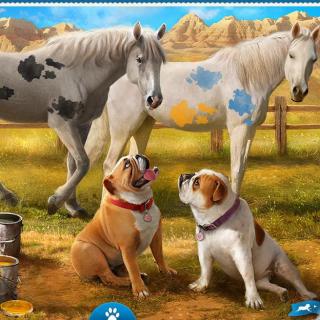 英文故事《Barnyard Friends-The Ride》