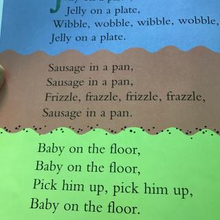 mother goose—Jelly on a plate