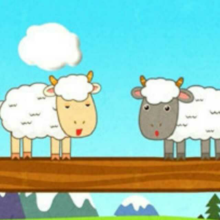 《两只小羊》