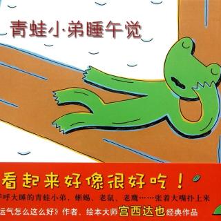 青蛙小弟睡午觉2016-10-09