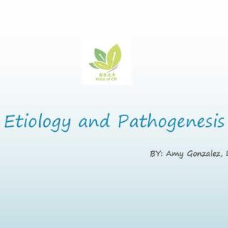 10.12 中医英语美语班（4）：Etiology and Pathogenesis， Amy