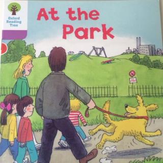 At the park-by teacher Moli