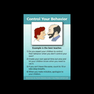 Control your behavior
